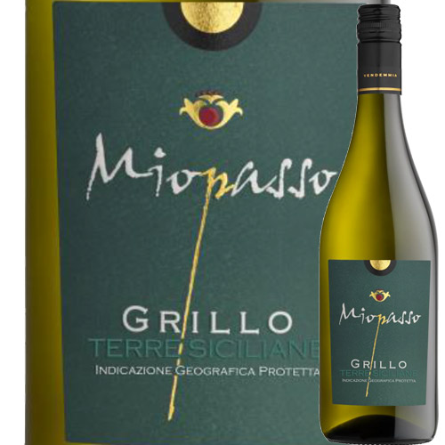 ミオパッソ・グリッロ ワイン・ピープル 2022年 イタリア シチリア 白ワイン 辛口 750ml