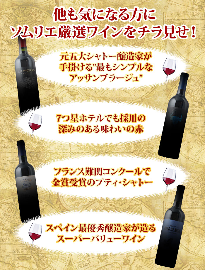 他にはこんなワインが入ります