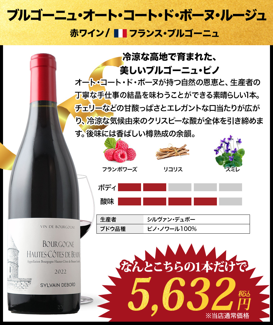 SALE「福袋」ブルゴーニュ入り！夏“ボーナス”福袋 赤 送料無料