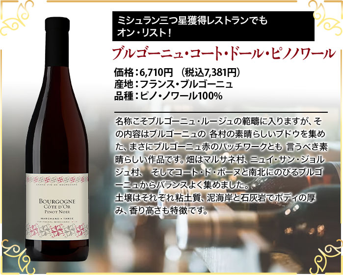 ブルゴーニュ・コート・ドール・ピノノワール