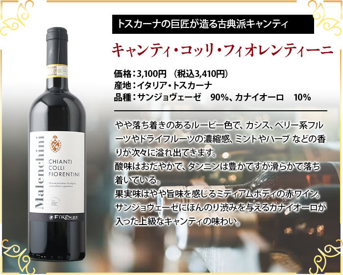 キャンティ・コッリ・フィオレンティーニ