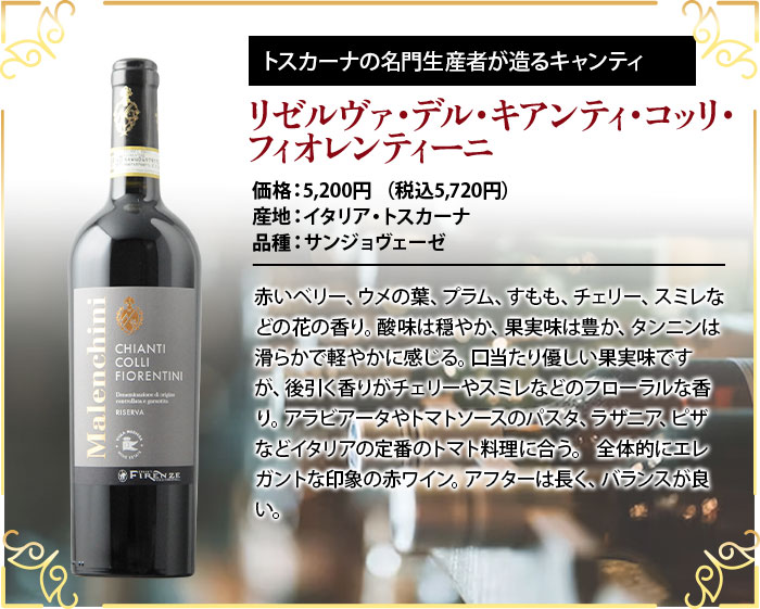 リゼルヴァ・デル・キアンティ・コッリ・フィオレンティーニ
