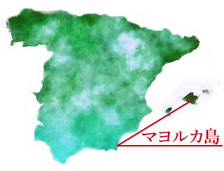 マヨルカ島map