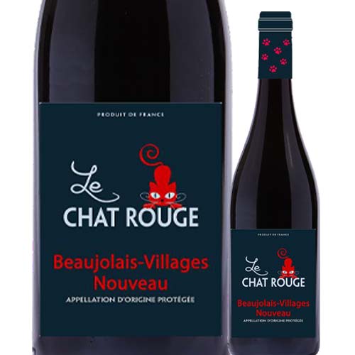 ル･シャ・ボジョレー･ヴィラージュ・ヌーヴォー 2023年 フランス ブルゴーニュ 赤ワイン ミディアムボディ 750ml