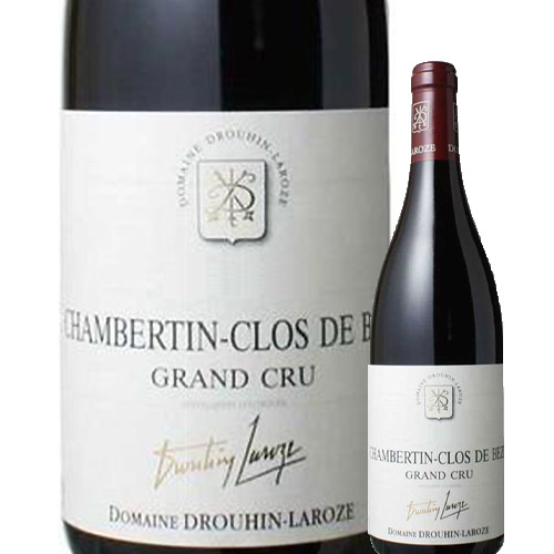シャンベルタン・クロ・ド・ベーズ・グラン・クリュ ドルーアン・ラローズ 2002年 フランス ブルゴーニュ 赤ワイン フルボディ 750ml