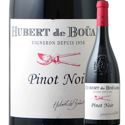 ピノ・ノワール　ユベール・ド・ブアール 2018年 フランス ボルドー 赤ワイン ミディアムボディ 750ml