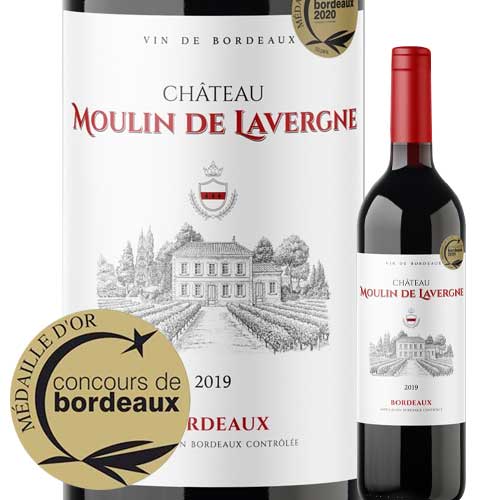 シャトー・ムーラン・ド・ラヴェルニュ 2019年 フランス ボルドー 赤ワイン フルボディ 750ml