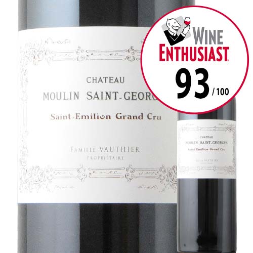 「SALE」シャトー・ムーラン・サン・ジョルジュ 2019年 フランス ボルドー 赤ワイン フルボディ 750ml