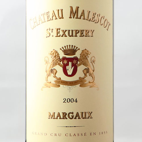 シャトー・マレスコ・サン・テグジュペリ 2004年 フランス ボルドー 赤ワイン フルボディ 750ml