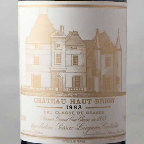 シャトー･オー･ブリオン･ルージュ 1988年 フランス ボルドー 赤ワイン フルボディ 750ml