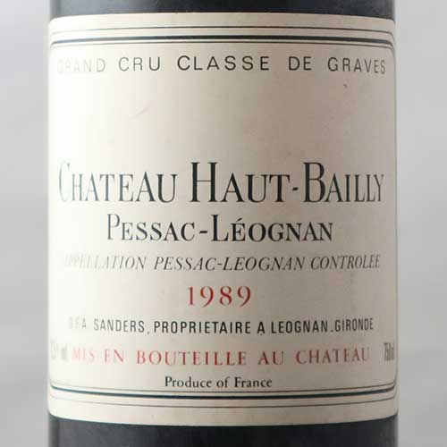 シャトー･オー･バイィ シャトー･オー･バイィ 1989年 フランス ボルドー 赤ワイン フルボディ 750ml