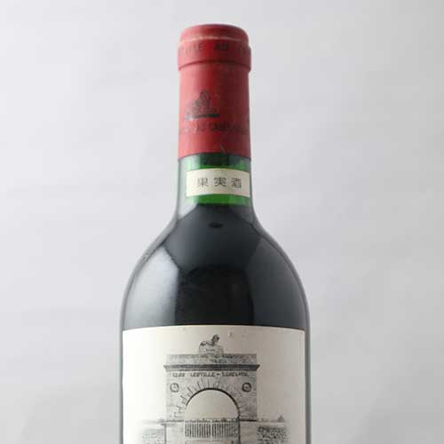 シャトー・レオヴィル・ラス・カーズ 1986年 フランス ボルドー 赤ワイン フルボディ 750ml