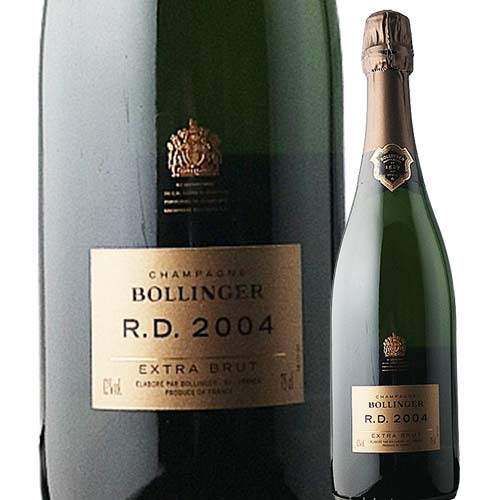 箱なし ボランジェ “R.D.” ボランジェ 2004年 フランス シャンパーニュ シャンパン・白 辛口 750ml