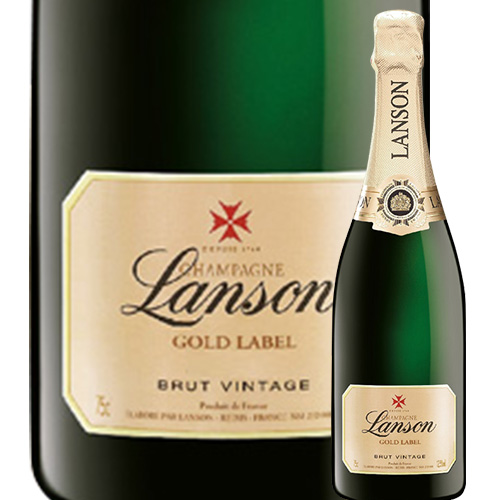 ゴールドラベル・ヴィンテージ・ブリュット ランソン 2008年 フランス シャンパーニュ スパークリングワイン・白 辛口 750ml | ワイン通販なら ワインショップソムリエ