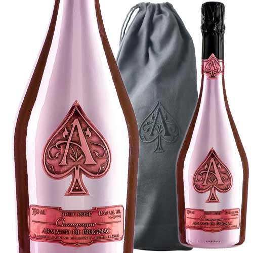 ブリュット・ロゼ（ギフト袋入り） アルマン・ド・ブリニャック NV フランス シャンパーニュ シャンパン・ロゼ 辛口 750ml