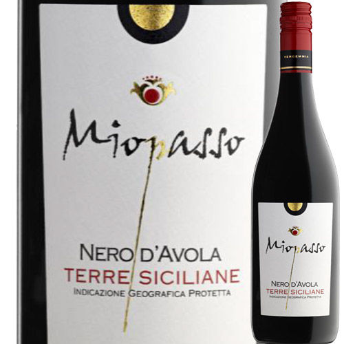 ミオパッソ・ネロ・ダヴォラ ワイン・ピープル 2019年 イタリア シチリア 赤ワイン フルボディ 750ml