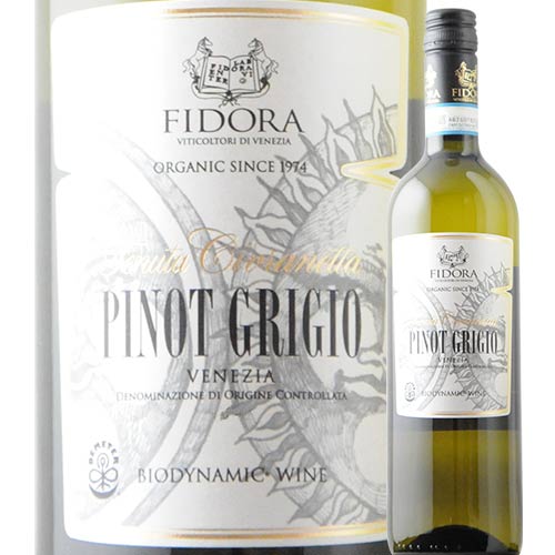 ピノ・グリージョ・ヴェネツィア・ビオ フィドーラ 2020年 イタリア ヴェネト  白ワイン  辛口　750ml