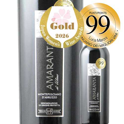 アマランタ・モンテプルチアーノ・ダブルッツォ テヌータ・ウリッセ  2021年 イタリア アブルッツオ 赤ワイン フルボディ 750ml