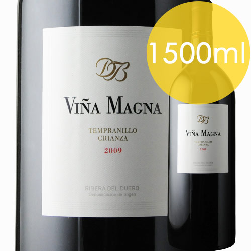 ヴィーニャ・マグナ・クリアンサ マグナム ドミニオ・バスコンシリョス 2009年 スペイン リベラ・デル・デュエロ 赤ワイン フルボディ 1500ml
