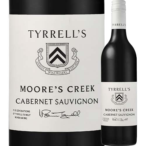 ムーアズクリーク・カベルネ・ソーヴィニヨン ティレルズ・ワインズ 2019年 オーストラリア ニュー・サウス・ウェールズ 赤ワイン フルボディ 750ml