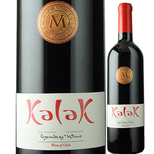 カラク ヴィニャ・マーティ 2012年 チリ セントラル・ヴァレー 赤ワイン 750ml