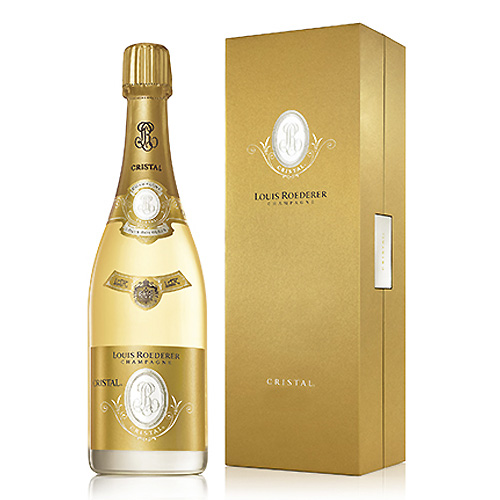 柔らかな質感の飲料/酒化粧箱付き クリスタル ルイ・ロデレール 2014年 フランス