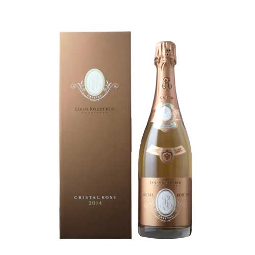 化粧箱付き クリスタル・ロゼ ルイ・ロデレール 2014年 フランス シャンパーニュ シャンパン・ロゼ 辛口 750ml