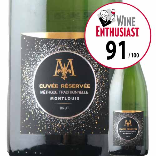 ブリュット・キュヴェ・レゼルヴェ カーヴ・ド・モンルイ NV フランス ロワール スパークリングワイン・白 辛口 750ml