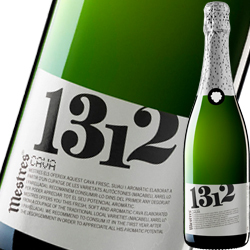 メストレス・ブリュット・1312 メストレス NV スペイン カタルーニャ スパークリングワイン・白 辛口 750ml
