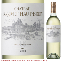 シャトー・ラリヴェ・オー・ブリオン ブラン 2003年 フランス ボルドー 白ワイン 辛口 750ml
