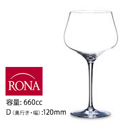 ブルゴーニュ ソムリエ Sommelier ロナ RONA（ワイングラス）