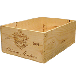 ワイン木箱（12本用）※木箱の銘柄やサイズ、色などはご指定いただけません。