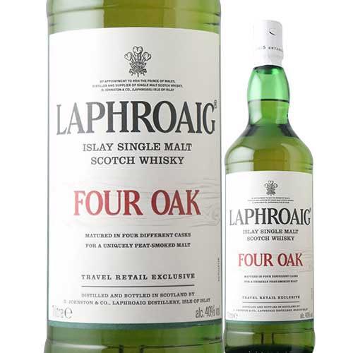 「SALE」【WEB限定】ラフロイグ・フォーオーク（化粧箱付き） ラフロイグ 英国（イギリス）  ウィスキー  1000ML