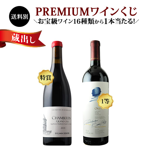 【WEB限定】蔵出しプレミアムワインくじ （赤・シャンパンミックス）送料別