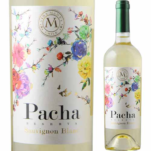 【s2603 春のワンコインLINEくじ当選ページ】パチャ・ソーヴィニョン・ブラン ヴィニャ・マーティ 2023年 チリ セントラル・ヴァレー 白ワイン 辛口 750ml