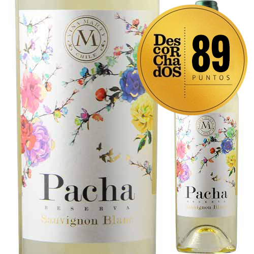 【s2603 春のワンコインLINEくじ当選ページ】パチャ・ソーヴィニョン・ブラン ヴィニャ・マーティ 2023年 チリ セントラル・ヴァレー 白ワイン 辛口 750ml