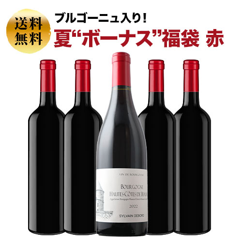 SALE「福袋」ブルゴーニュ入り！夏“ボーナス”福袋 赤 送料無料