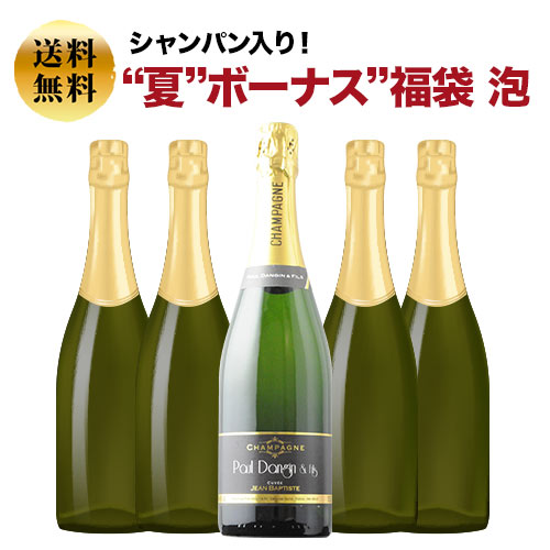SALE「福袋」シャンパン入り！“夏”ボーナス”福袋 泡 送料無料
