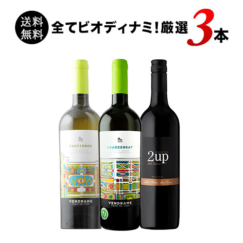 全てビオディナミ！厳選3本セット 送料無料 赤ワイン 白ワインセット「10/31更新」