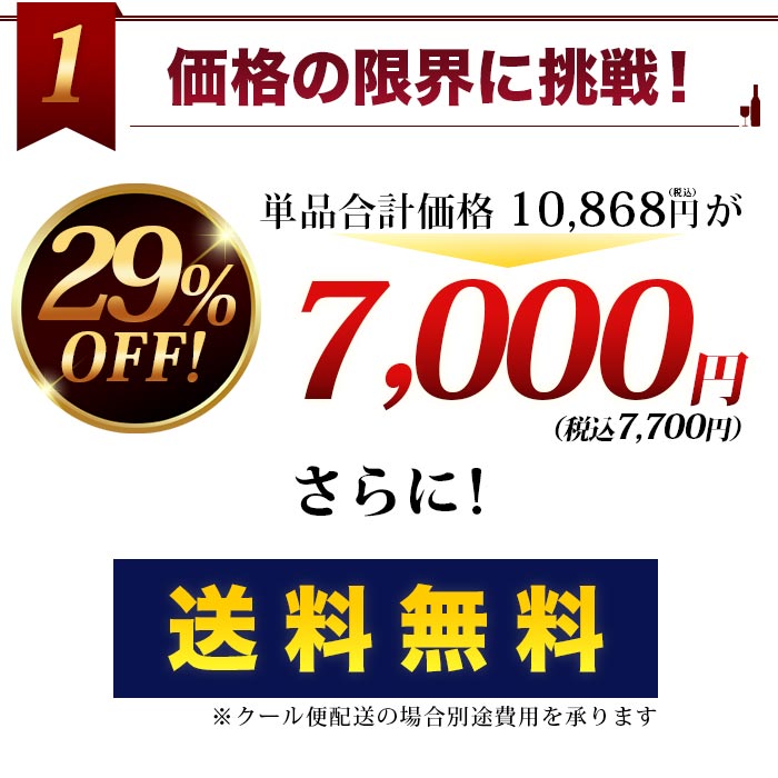 金賞＆高評価90点以上の赤ワイン5本セット 送料無料 赤ワインセット「8/4更新」