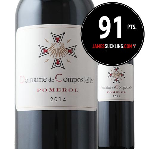 ドメーヌ・ド・コンポステル 2014年 フランス ボルドー 赤ワイン  750ml