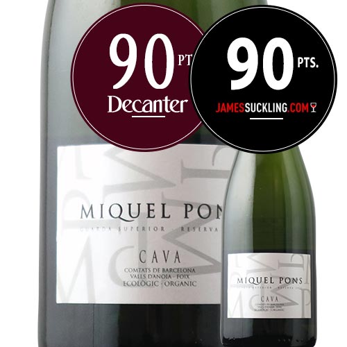 「アウトレット特価」ブリュット・ナチューレ・レゼルヴァ・エコロジック ミケル・ポンス 2021年 スペイン カタルーニャ州バルセロナ県 シャンパン＆スパークリングワイン 辛口 750ml　【s2603】　