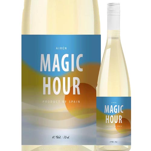 マジック・アワー・ホワイト ボデガス・アルスピデ NV スペイン カスティーリャ・ラ・マンチャ 白ワイン（低アルコールワイン） 中甘口 750ml